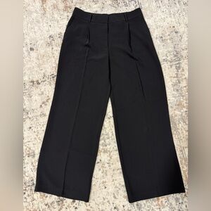 ⚠️ Closet Clean Out Zara Classic Black Wide Leg Trousers